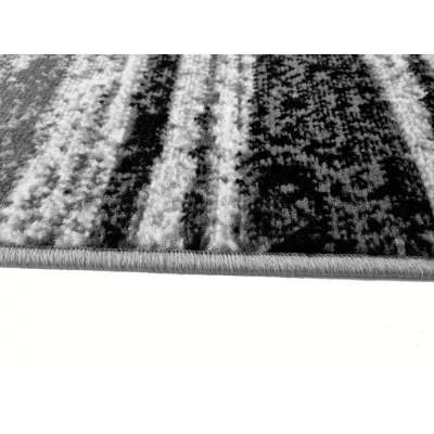 Szőnyeg 80x150 cm LUKEN absztrakt - szürke