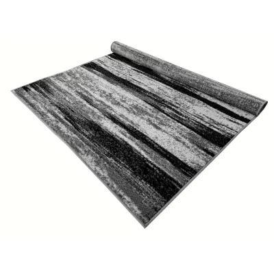 Szőnyeg 80x150 cm LUKEN absztrakt - szürke
