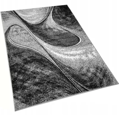 Absztrakt szőnyegdarab 120x170 cm LUKEN - szürke