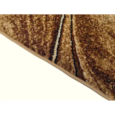 Absztrakt szőnyegdarab 80x150 cm LUKEN - bézs