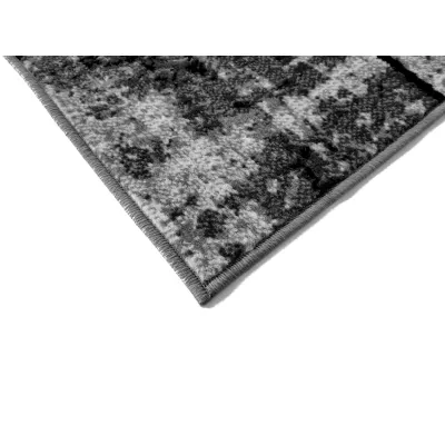 Geometrikus darab szőnyeg 160x220 cm LUKEN - szürke