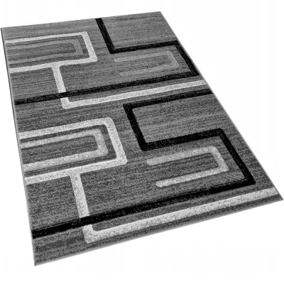 Téglalap alakú szőnyegdarab 160x220 cm LUKEN - szürke