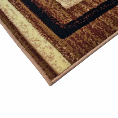 Téglalap alakú szőnyegdarab 140x190 cm LUKEN - bézs