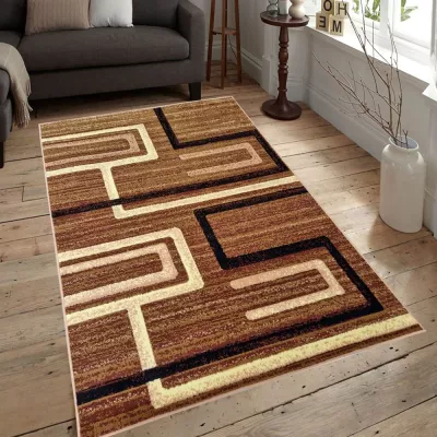 Téglalap alakú szőnyegdarab 80x150 cm LUKEN - bézs