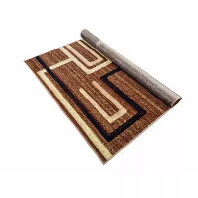 Téglalap alakú szőnyegdarab 70x130 cm LUKEN - bézs