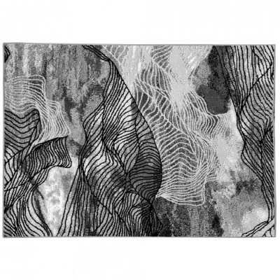Modern szőnyegdarab 250x350 cm LUKEN - szürke