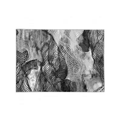 Modern szőnyegdarab 250x350 cm LUKEN - szürke