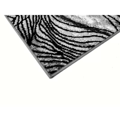 Modern szőnyegdarab 200x400 cm LUKEN - szürke