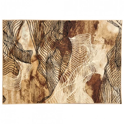 Modern szőnyegdarab 140x190 cm LUKEN - bézs
