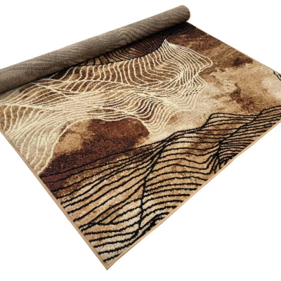 Modern szőnyegdarab 70x130 cm LUKEN - bézs