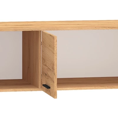 MING háromajtós gardróbbővítő elem - artisan tölgy, arany / fekete