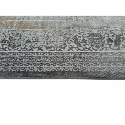 Szőnyeg 160x220 cm STEFANO - szürke / barna
