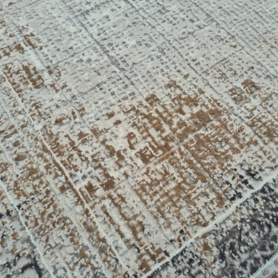 Szőnyeg 160x220 cm STEFANO - bézs / arany / fekete