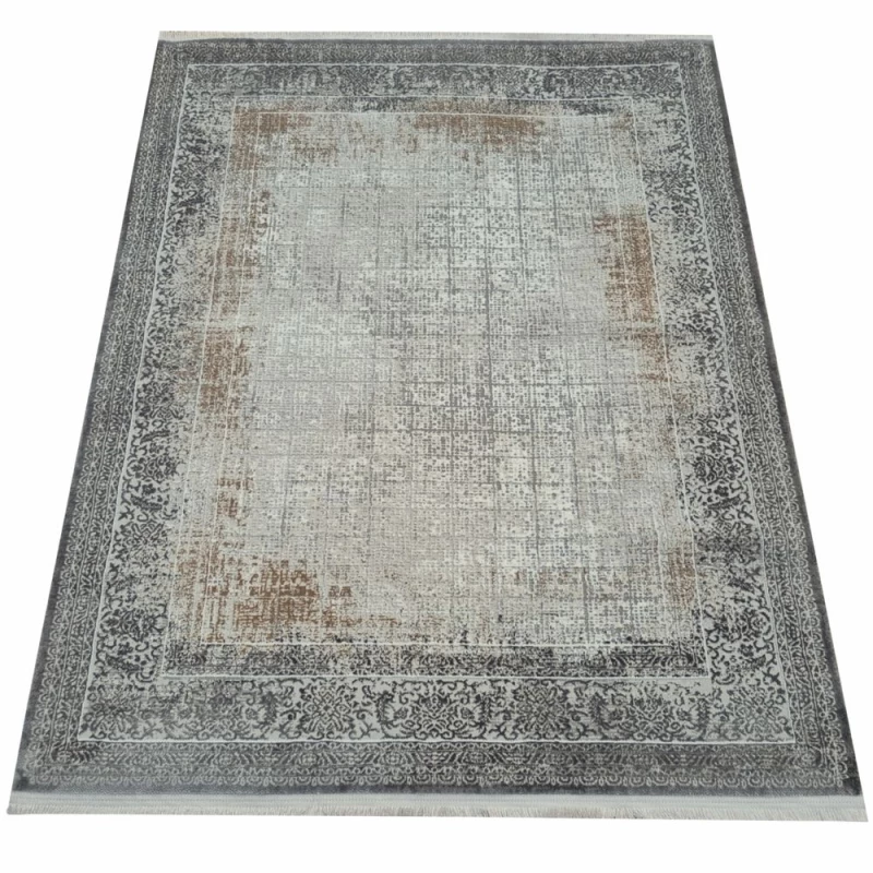 Szőnyeg 160x220 cm STEFANO - bézs / arany / fekete
