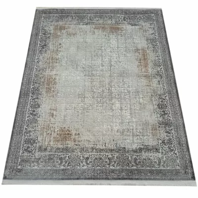 Szőnyeg 160x220 cm STEFANO - bézs / arany / fekete