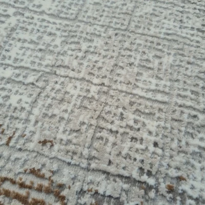 Szőnyeg 80x150 cm STEFANO - bézs / arany / fekete