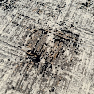 Szőnyeg 160x220 cm STEFANO - szürke / fekete / bézs