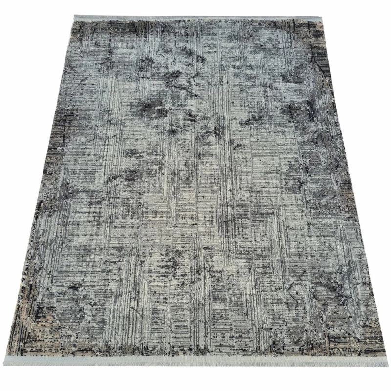 Szőnyeg 160x220 cm STEFANO - szürke / fekete / bézs