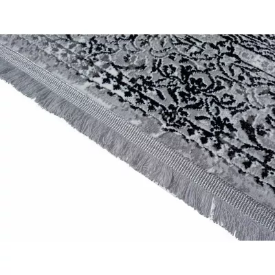 Szőnyeg 160x220 cm STEFANO - szürke / fekete