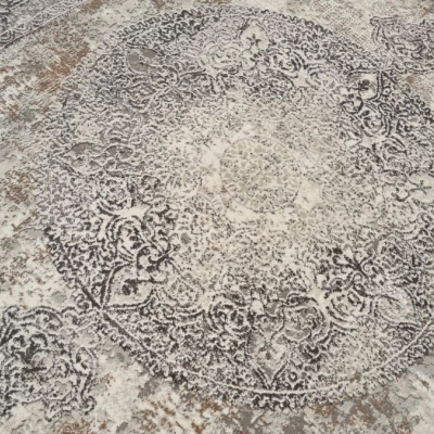 Szőnyeg 160x220 cm STEFANO - bézs / arany
