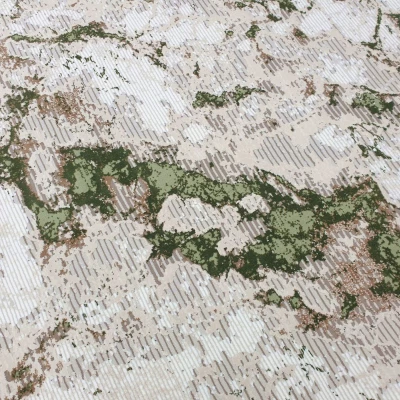 Téglalap alakú szőnyeg 200x290 cm STEFANO - krém / zöld