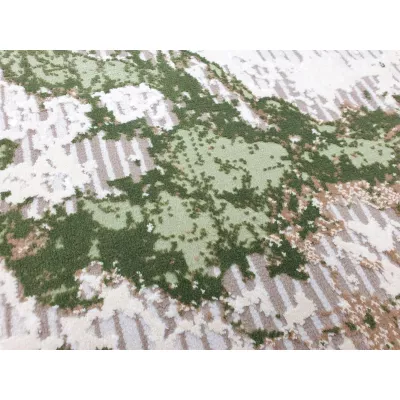 Téglalap alakú szőnyeg 200x290 cm STEFANO - krém / zöld