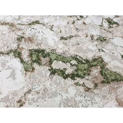Téglalap alakú szőnyeg 160x220 cm STEFANO - krém / zöld