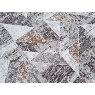 Téglalap alakú szőnyeg 200x290 cm STEFANO - szürke / arany