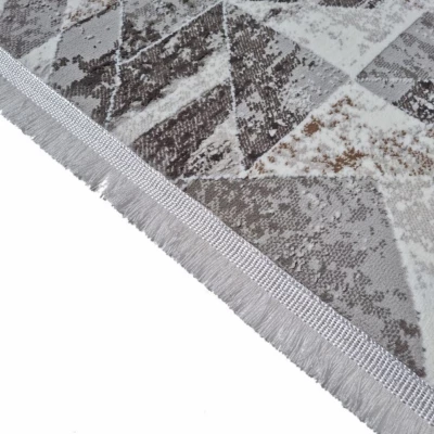 Téglalap alakú szőnyeg 200x290 cm STEFANO - szürke / arany
