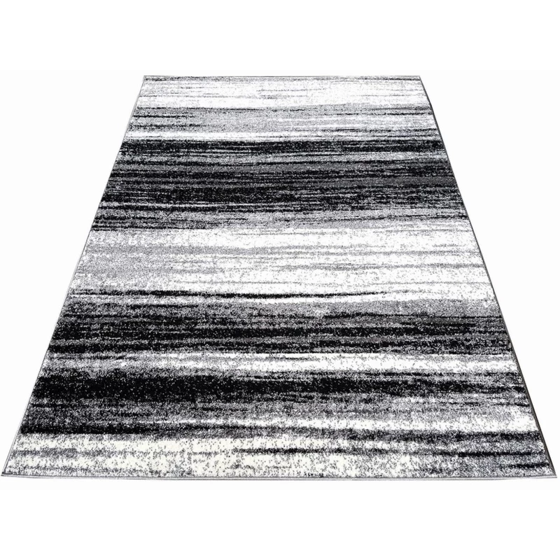 Darab szőnyeg 140x190 cm RAMIRO - szürke / fehér