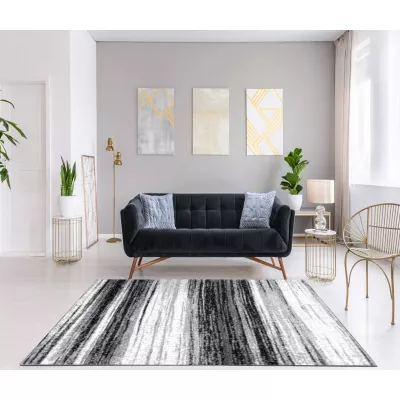 Darab szőnyeg 140x190 cm RAMIRO - szürke / fehér