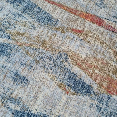 FRANCO szőnyegdarab 200x290 cm - kék / többszínű