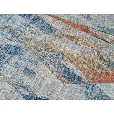 FRANCO szőnyegdarab 200x290 cm - kék / többszínű