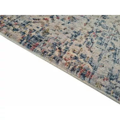 Mintás szőnyegdarab 200x290 cm FRANCO - kék / bézs