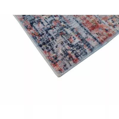 Mintás szőnyegdarab 200x290 cm FRANCO - kék / bézs