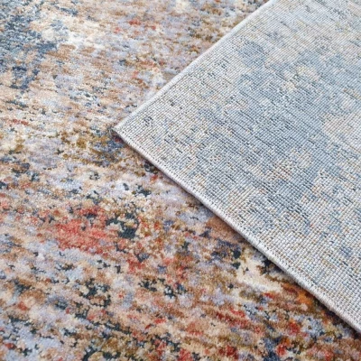 FRANCO szőnyegdarab 160x220 cm - kék / szürke
