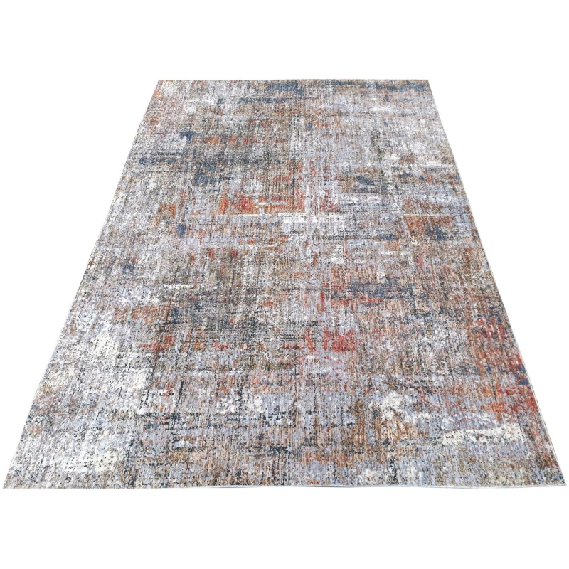 FRANCO szőnyegdarab 140x190 cm - kék / szürke