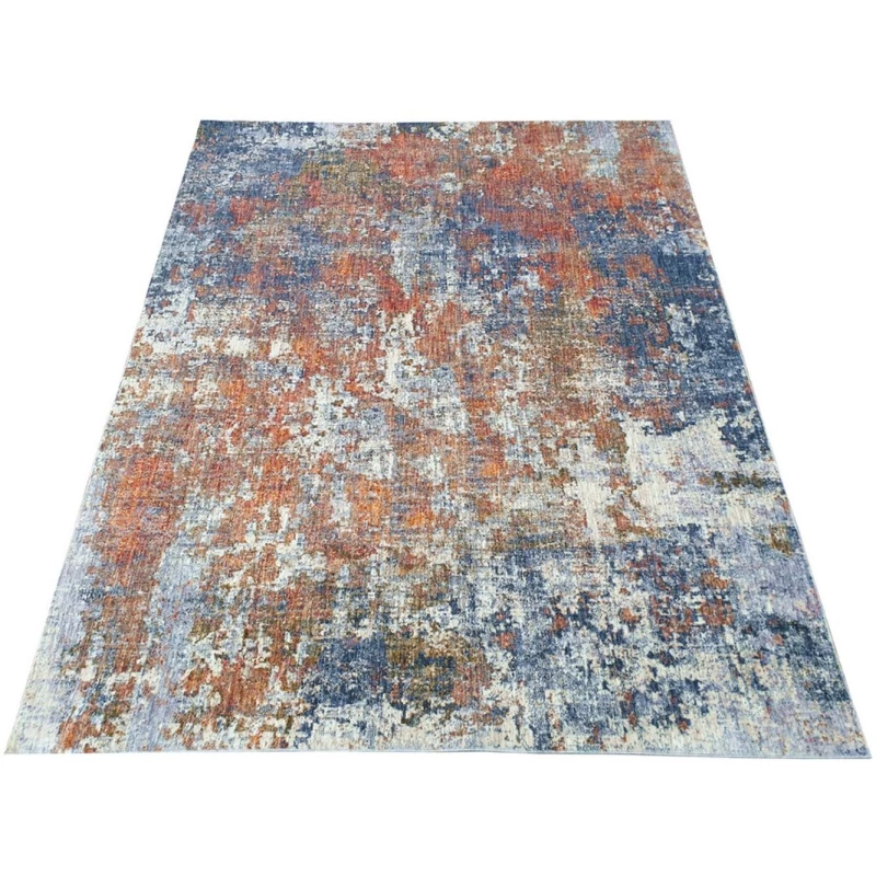 FRANCO szőnyegdarab 200x290 cm - kék / narancssárga
