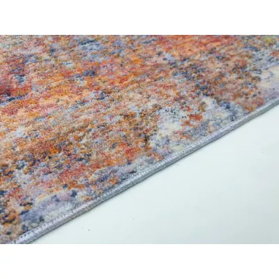 FRANCO szőnyegdarab 200x290 cm - kék / narancssárga
