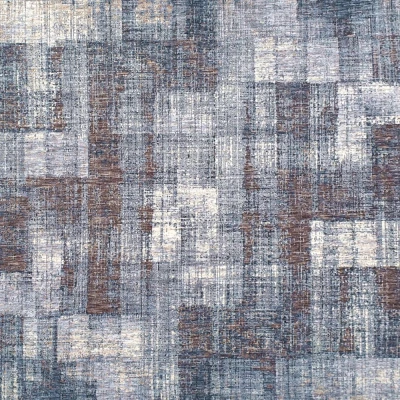 FRANCO szőnyegdarab 120x170 cm - kék / fehér