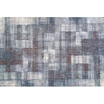 FRANCO szőnyegdarab 120x170 cm - kék / fehér