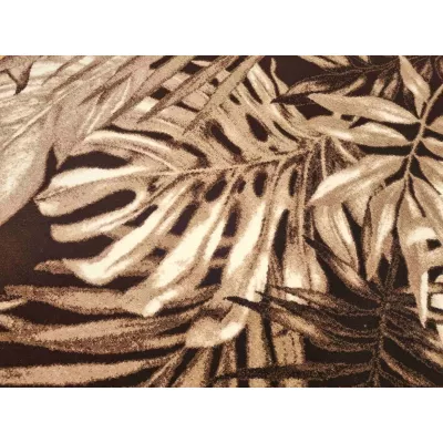 Mintás szőnyegdarab 140x190 cm DEMIAN - barna / bézs