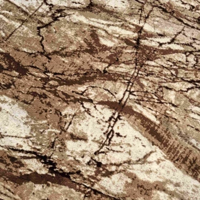 Modern szőnyegdarab 160x220 cm DEMIAN - barna / bézs / fekete
