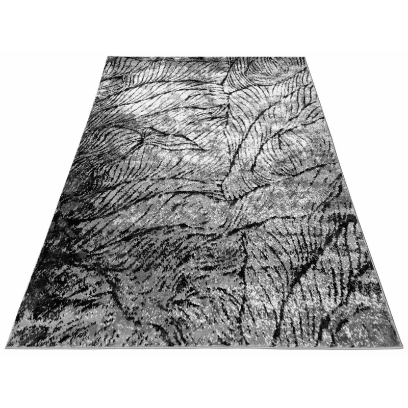 Modern szőnyegdarab 200x290 cm DEMIAN - szürke / fekete