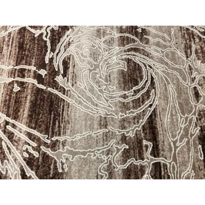 Modern szőnyegdarab 200x400 cm DEMIAN - bézs / barna