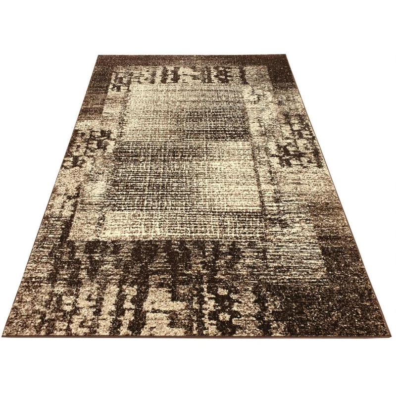 Szőnyegdarab 80x150 cm DEMIAN - barna / bézs