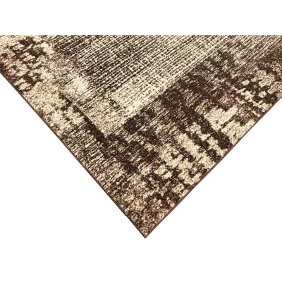 Szőnyegdarab 80x150 cm DEMIAN - barna / bézs