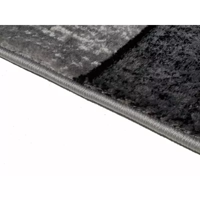 Szőnyegdarab 160x220 cm DEMIAN - szürke / fekete / fehér
