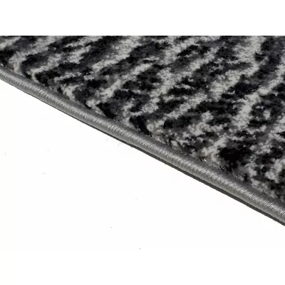 Absztrakt szőnyegdarab 200x290 cm DEMIAN - szürke / fehér