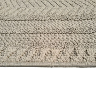 Szőnyeg 80x250 cm ERWIN téglalap alakú - krémszínű